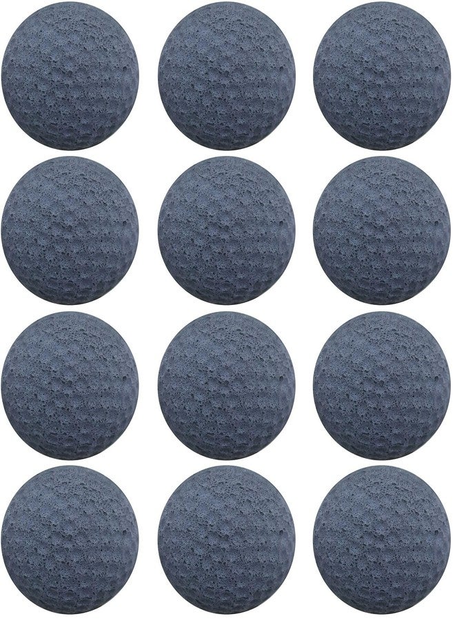 GINFH Cat Golf Balls for Indoor Cats Toy Ball Kitten Toys Interactive Cat Ball Sponge Foam Sponge Soccer Balls (Black) - Image 1